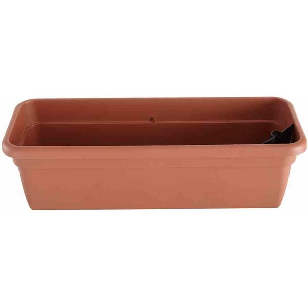 Cassetta Per Annaffiare Gardamo 80 X 21,6 X 17,5 Cm, Terracotta-image
