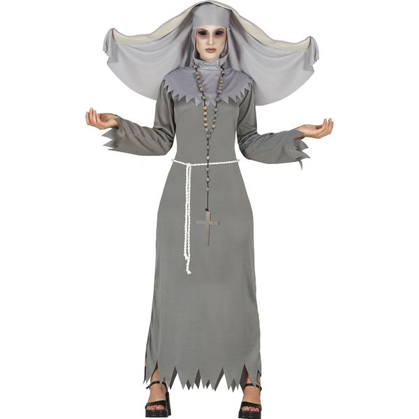 Costume Da Suora Per Donna Halloween L (42-44)-image