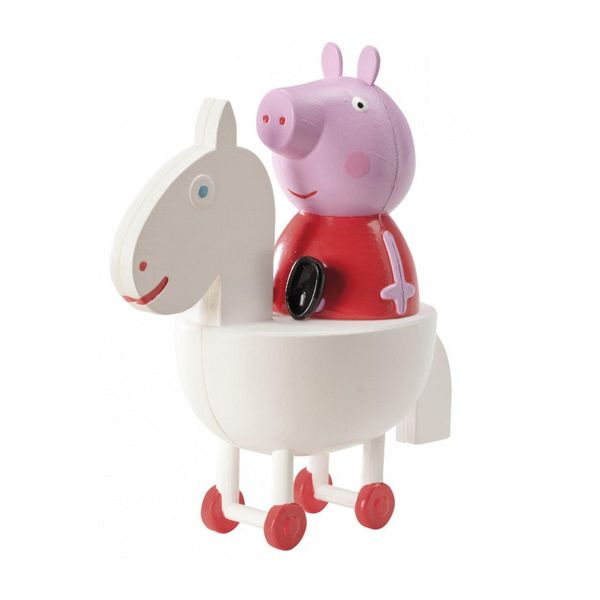 Peppa Wutz Figura Decorativa Figura Decorativa Bianco-Rosso-Rosa-image