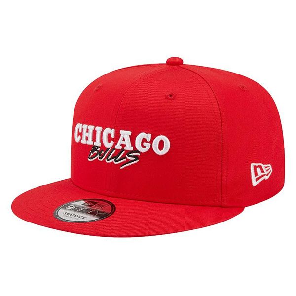 Cappello Snapback New Era 9FIFTY Chicago Bulls Script Logo - Gr. Sm-image