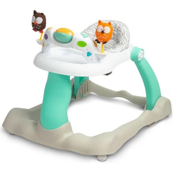 Caretero Girello Per Bambini Babywalker Gufi Centro Giochi - 78X61X62Cm-image