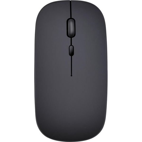 Inf Mouse Wireless 2.4G - Mouse Ottico Silenzioso Per Computer Nero-image