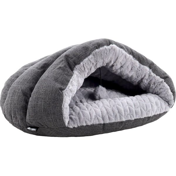 Flamingo Zupo Cuccia Per Gatti Grigio Scuro 49X40X22Cm-image