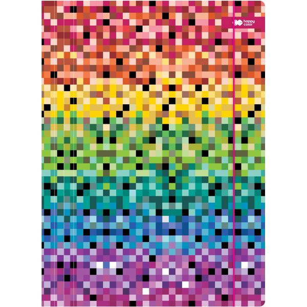 Cartella A4 Pixi Arcobaleno Happy Color Con Gomma Da Cancellare-image