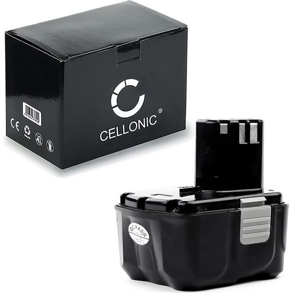 Cellonic Batteria BCL1415, BLC1430,327728, 327729, EBL1430 Compatibile Con Hitachi DS14DFL,G14DL,WH14DL,WR14DL,CJ 14DL, Dh 14DL Ricambio Da 3Ah, 14.4V, Per Utensile Attrezzo Power Tool-image