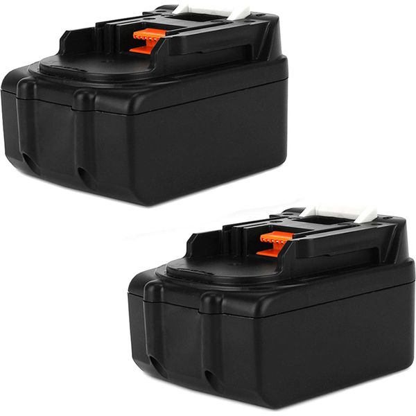 2X Cellonic Batteria BL1830, BL1840, BL1850 Compatibile Con Makita DMR115, DMR112, DDF482RFJ, DUR181Z Ricambio Da 4Ah, 18V, Per Utensile Attrezzo Power Tool-image