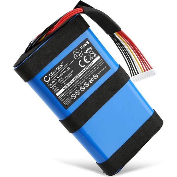 Cellonic, Batteria Per Altoparlante Compatibile Con Jbl Boombox 2 (10400Mah, 7.4V) Batteria Di Ricambio SUN-INTE-213, SUN-INTE-268-image