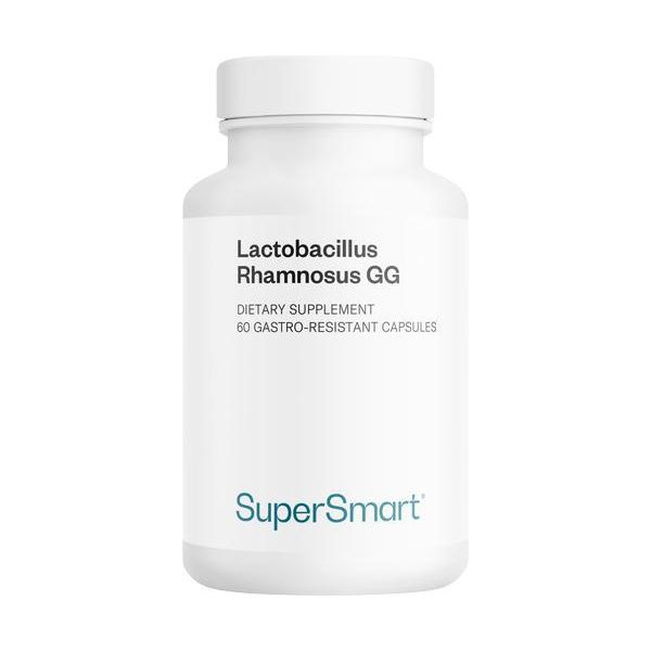 Supersmart Lactobacillus Rhamnosus Gg Dietary Supplement - 60 Caps. Gastrores.-image