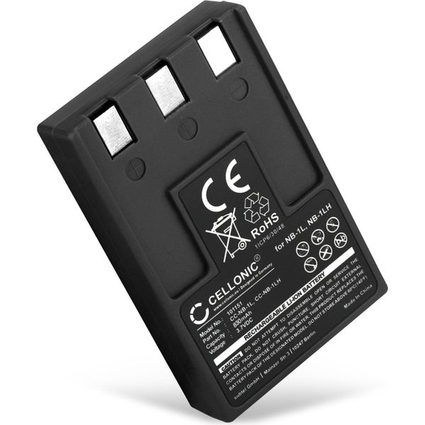Cellonic, Batteria Per Fotocamera, Compatibile Con Revue Dc 5100 (3.7V, 830Mah)-image