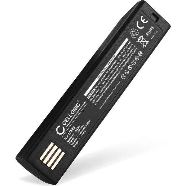 Cellonic, Batteria Per Lettore Codice A Barre Compatibile Con Honeywell Voyager 1202, Xenon 5620, Xenon 1900 (3400Mah, 3.7V)-image