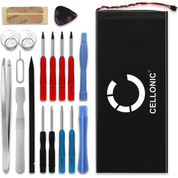Cellonic Set Batteria Di Ricambio GA40, SNN5966A 2700Mah + Cacciaviti E Strumenti Compatibile Con Motorola Moto G4 / G4 Plus Sostituzione Per Smartphone-image