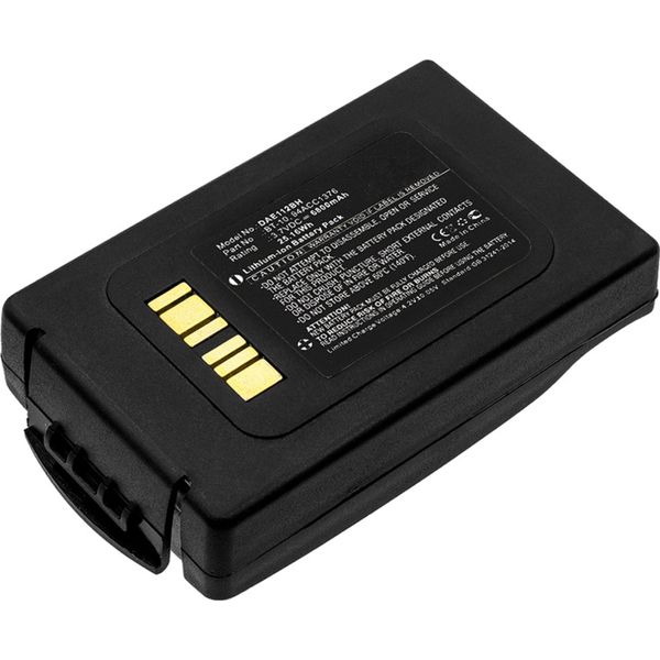 Subtel, Batteria Per Lettore Codice A Barre Compatibile Con Datalogic Elf (6800Mah, 3.7V)-image