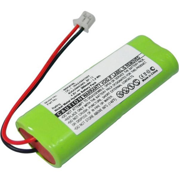 Subtel, Batteria Per Collare Per Animali Compatibile Con Dogtra 2002T Receiver, 1200NCP, 1100NC (300Mah, 4.8V) Batteria Di Ricambio 28AAAM4SMX 40AAAM4SMX BP-RR DC-1-image