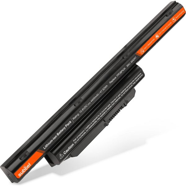 Subtel Batteria Sostitutiva Fujitsu Lifebook E754, E756, E734 Per Portatile Laptop, Capacità: 4400Mah 10.8V-image