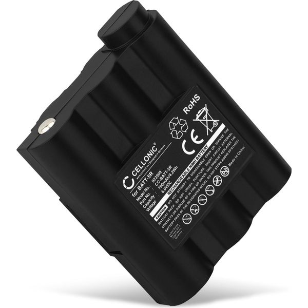 Cellonic, Batteria Per Ricetrasmettitore Compatibile Con Midland G7, PB-ATL/G7, BATT-5R, BATT5R, GXT1050 (6V, 700Mah)-image
