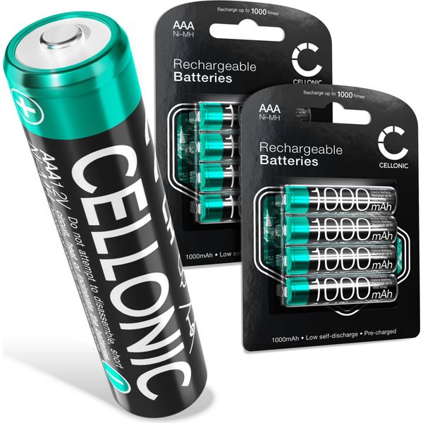 Cellonic, Batteria Per Ricetrasmettitore Compatibile Con Detewe Outdoor 8500 (1.2V, 1000Mah)-image