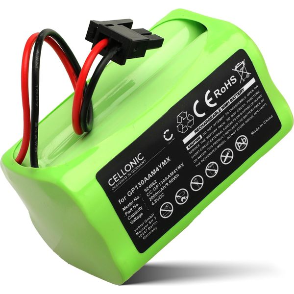 Subtel, Batteria Compatibile Con Visonic Powermaster 10 (4.8V, 2000Mah)-image