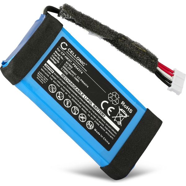 Cellonic, Batteria Per Altoparlante Compatibile Con Harman Kardon Onyx Mini (3000Mah, 3.7V) Batteria Di Ricambio CP-HK07, P954374-image