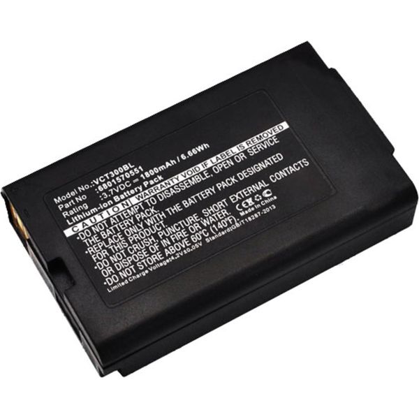 Subtel, Batteria Per Terminale Di Pagamento / Pos Compatibile Con Vectron Mobilepro, 2, Ii, B30, 6801570551 (3.7V, 1800Mah)-image