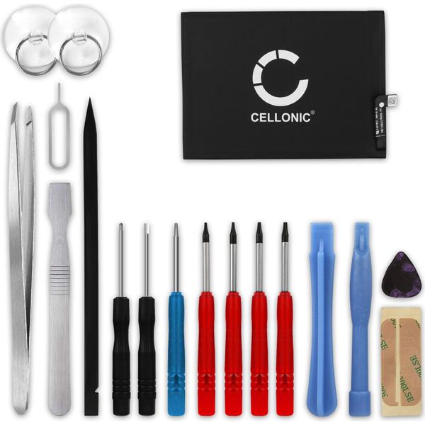 Cellonic Set Batteria Di Ricambio HB396286ECW 3300Mah + Cacciaviti E Strumenti Compatibile Con Huawei Honor 10 Lite/ P Smart 2019 Sostituzione Per Smartphone-image