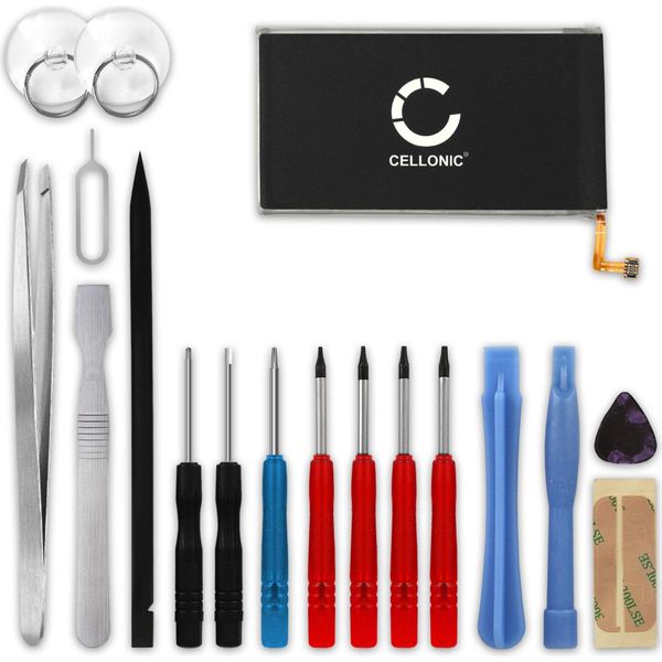 Cellonic Set Batteria Di Ricambio EB-BG970ABU 3100Mah + Cacciaviti E Strumenti Compatibile Con Samsung Galaxy S10E (SM-G970) Sostituzione Per Smartphone-image