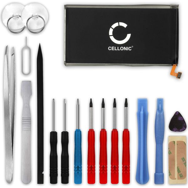 Cellonic Set Batteria Di Ricambio EB-BG973ABU 3300Mah + Cacciaviti E Strumenti Compatibile Con Samsung Galaxy S10 (SM-G973) Sostituzione Per Smartphone-image