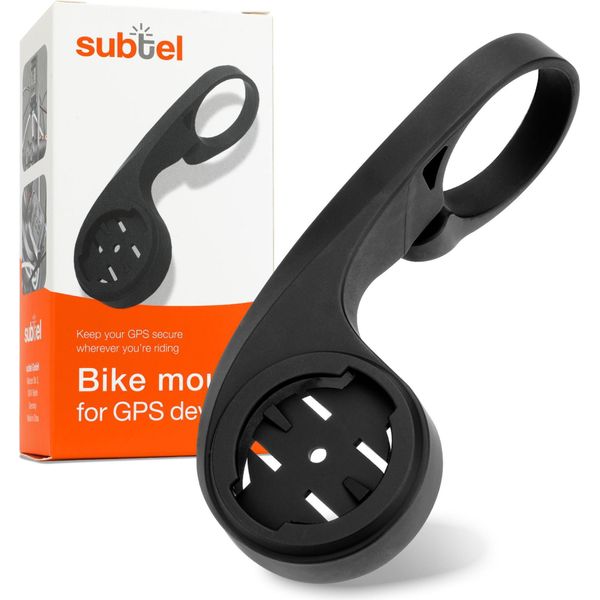 Subtel Supporto Per Manubrio Da Bicicletta Compatibile Con Sigma Sport Rox 12.0 Rox 11.0 Rox 7.0 Rox 4.0 Rox 2.0 Supporto Manubrio Nero Antiscivolo-image