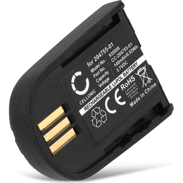 Cellonic, Batteria Per Cuffie Compatibile Con Plantronics Savi W740, Savi 440, Savi 740 (140Mah, 3.7V) Batteria Di Ricambio 204755-01-image