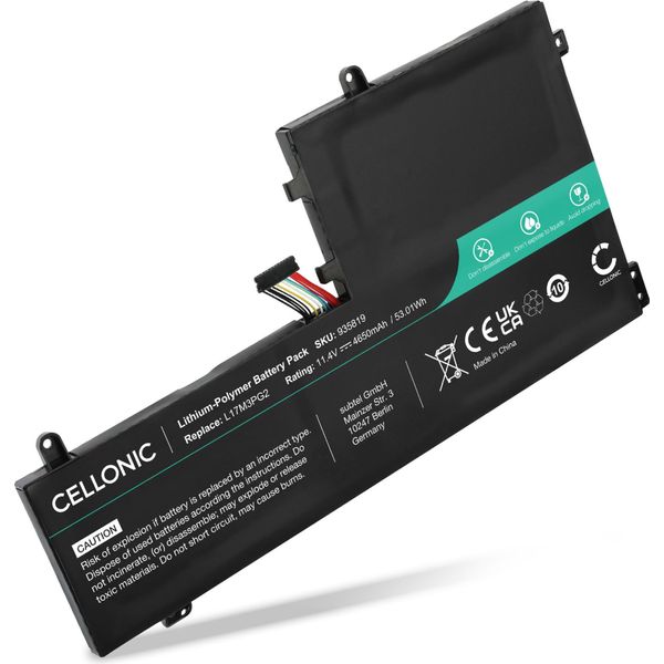 Cellonic Batteria Compatibile Con Lenovo Legion Y530-15ICH, Y540-15IRH, Y730-15ICH, Y740-15IRH, Y7000 5900Mah 11.4V-image