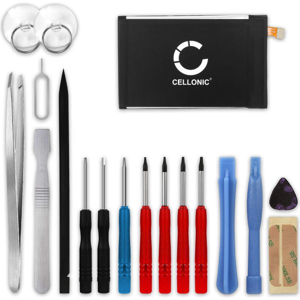Cellonic Set Batteria Di Ricambio LIP1660ERPC 3200Mah + Cacciaviti E Strumenti Compatibile Con Sony Xperia XZ3 Sostituzione Per Smartphone-image