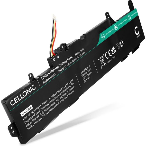 Cellonic Batteria Compatibile Con Hp Elitebook 840 G5, 840 G6, 830 G5, 830 G6, 745 G5, Hp SS03XL 2200Mah 11.55V Ricambio Per Portatili, Notebook, Laptop-image