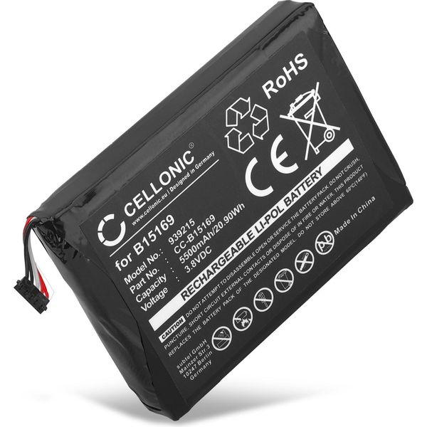 Cellonic, Batteria Per Tecnologia Domestica, Compatibile Con Video Doorbell 1, Stick Up Cam, B15169 (3.8V, 5500Mah)-image