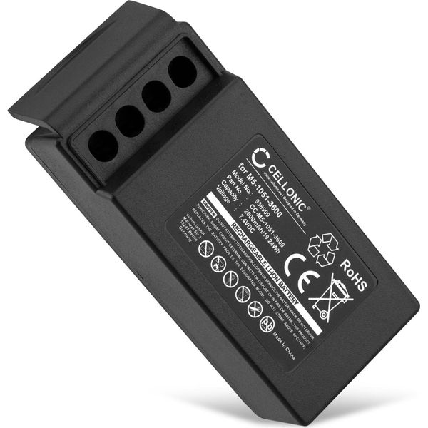 Cellonic, Batteria Per Telecomandi Compatibile Con Cavotec M9-1051-3600 Ex, MC-3, MC-3000 (2600Mah, 7.4V)-image