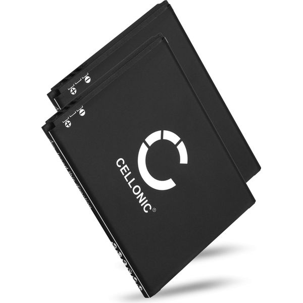 Cellonic 2X Batteria B10-2 Compatibile Con Cat B15 / Cat B15Q Ricambio Da 2000Mah Sostituzione Per Smartphone Telefono Cellulare-image