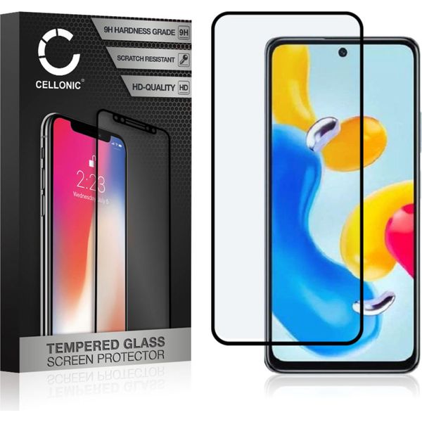Vetro Temperato 9H Cellonic Compatibile Con Xiaomi Redmi Note 11S (3D Case-Friendly 9H, Screen Protector Glass Pellicola Protettiva Per Telefono Smartphone-image