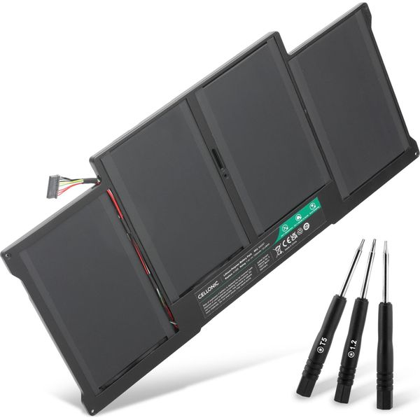 Cellonic Batteria Compatibile Con Apple Macbook Air 13 A1466, MC503, Air Core I5 1.3, Air Core I7 1.7, A1466, A1369 7200Mah 7.4V-image
