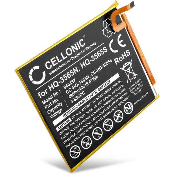 Cellonic, Batteria Per Tablet Compatibile Con Samsung Galaxy Tab A7 Lite SM-T225, SM-T220 (3.85V, 4900Mah)-image