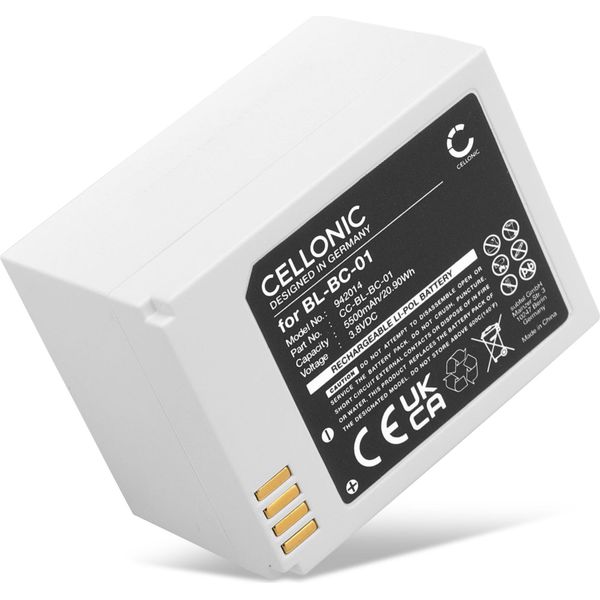 Cellonic, Batteria Compatibile Con Ezviz C3A, BL-BC-01 (3.8V, 5500Mah)-image