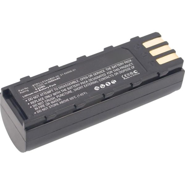 Cellonic, Batteria Per Lettore Codice A Barre Compatibile Con Motorola Symbol MT2000 Compatibile Con Motorola Zebra MT2000 Compatibile Con Motorola Symbol LS3578 (2600Mah, 3.7V)-image