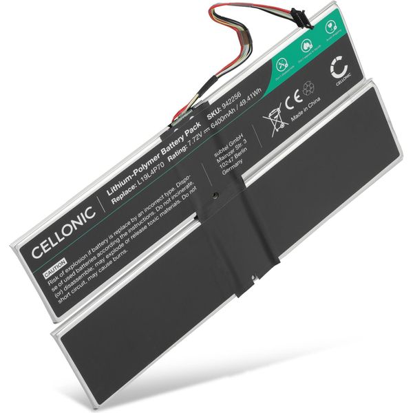 Cellonic Batteria Compatibile Con Lenovo Thinkpad X1 Fold Gen 1 6400Mah 7.72V Ricambio Per Portatili, Notebook, Laptop-image