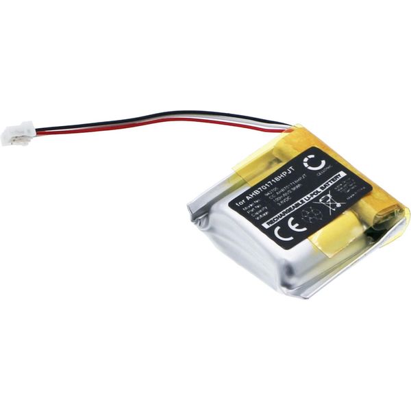 Cellonic, Batteria Per Cuffie Compatibile Con Jabra Engage 75 Convertible, Engage 65 Convertible (100Mah, 3.8V) Batteria Di Ricambio AHB701718HPJT-image