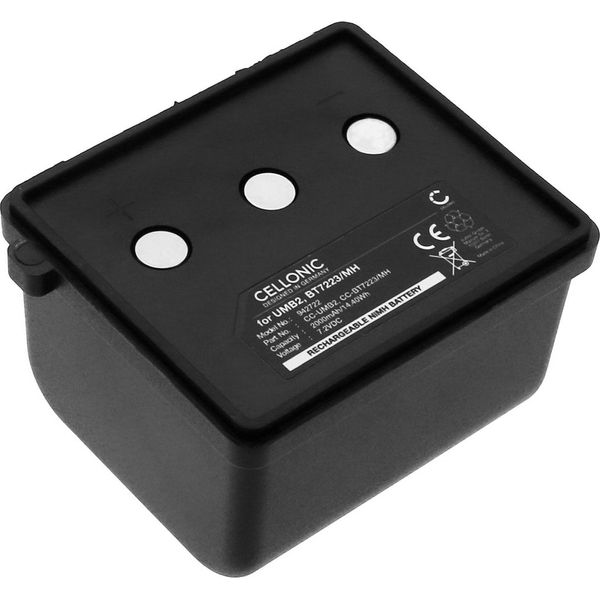 Cellonic, Batteria Per Telecomandi Compatibile Con Jay Combi Compatibile Con Itowa Beton, Compact (2000Mah, 7.2V)-image
