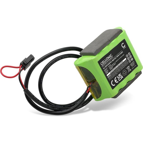 Cellonic, Batteria Compatibile Con Velux Integra Solar, 865103, Ksx 100K, 832817 (10.8V, 2000Mah)-image