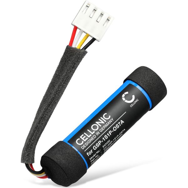 Cellonic, Batteria Per Altoparlante Compatibile Con Harman Kardon Onyx Studio 7 (3350Mah, 3.7V) Batteria Di Ricambio GSP-1S1P-OS7A-image