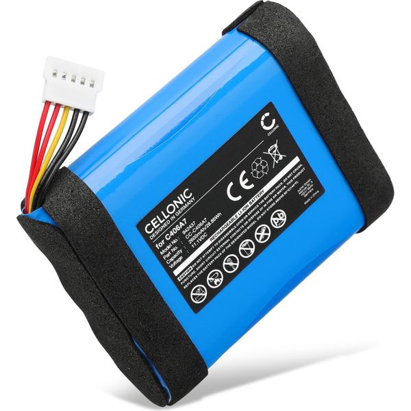 Cellonic, Batteria Per Altoparlante Compatibile Con Marshall Middleton (2600Mah, 11.1V) Batteria Di Ricambio C406A7-image