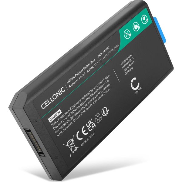 Cellonic Batteria Sostitutiva Dell Latitude 14 5404, 5414, 7404, 7414 Per Portatile Laptop, Capacità: 4400Mah 11.1V-image