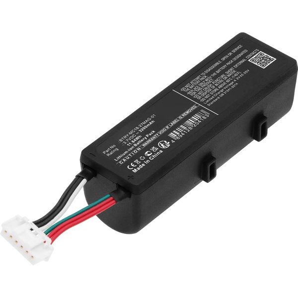 Cellonic, Batteria Per Lettore Codice A Barre Compatibile Con Zebra MC18, MC18N0 (3400Mah, 3.7V)-image