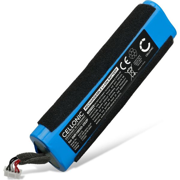 Cellonic, Batteria Per Altoparlante Compatibile Con Teufel Motiv Go Voice (5200Mah, 7.4V) Batteria Di Ricambio INR18650-2S2P-image