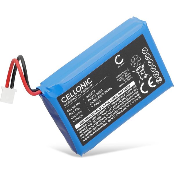 Cellonic, Batteria Per Collare Per Animali Compatibile Con Dogtra Pathfinder, Grain Valley Special Edition Orange Pathfinder, Pathfinder Trx (2400Mah, 3.7V) Batteria Di Ricambio BP37P2400-image