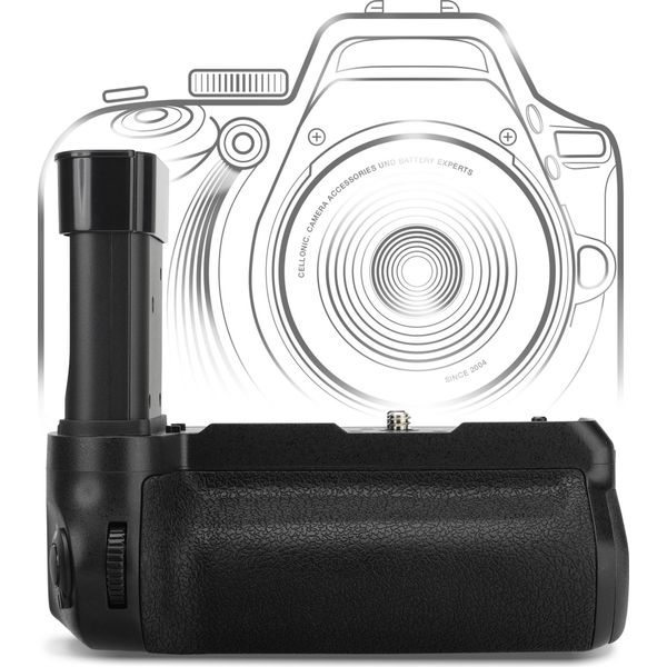Cellonic Battery Grip Compatibile Con MB-N11, Nikon Z6 Ii, Z7 Ii, Batterie EN-EL15-image